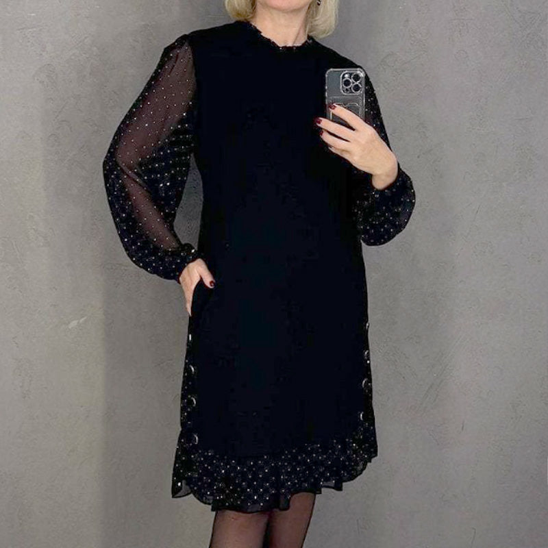 Maecil — Vestido Midi de Punto para Mujer en Otoño