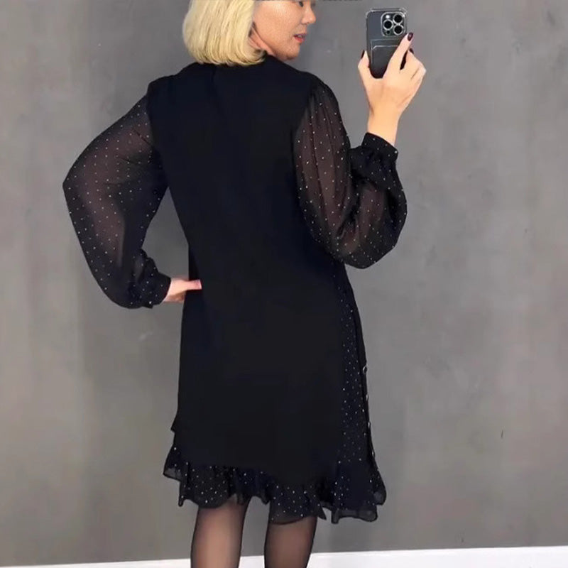 Maecil — Vestido Midi de Punto para Mujer en Otoño