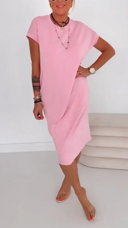 Nikki — Vestido Midi Relajado