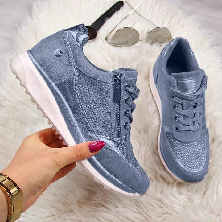 Zapatos Cómodos Elegantes para Mujeres - Sofisticados Tacón Bajo