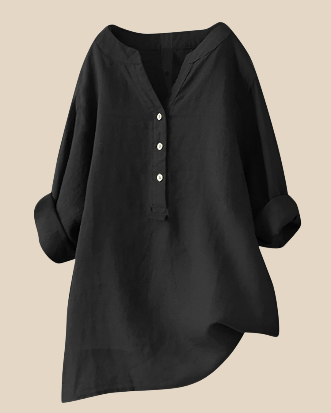 Blusa de Botón Transpirable Freja