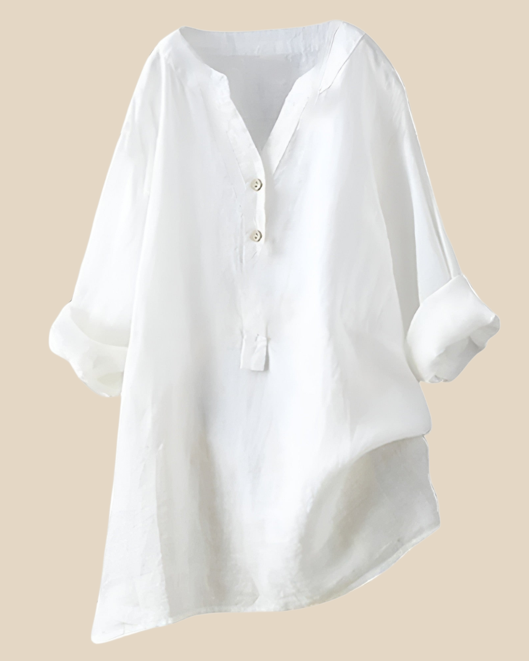 Blusa de Botón Transpirable Freja