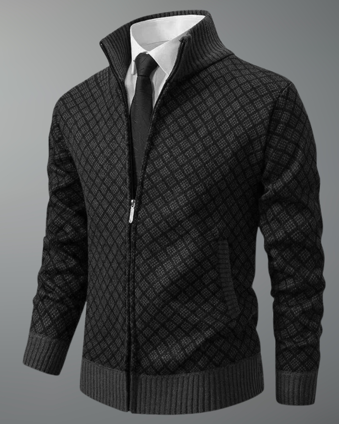 Oliver | Cardigan Suave - Tejido