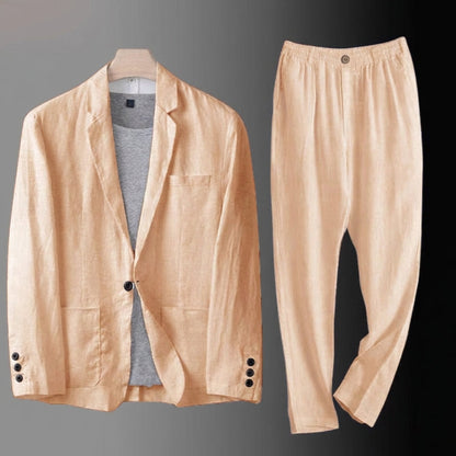 Lucas - Fresco Traje de Lino Premium