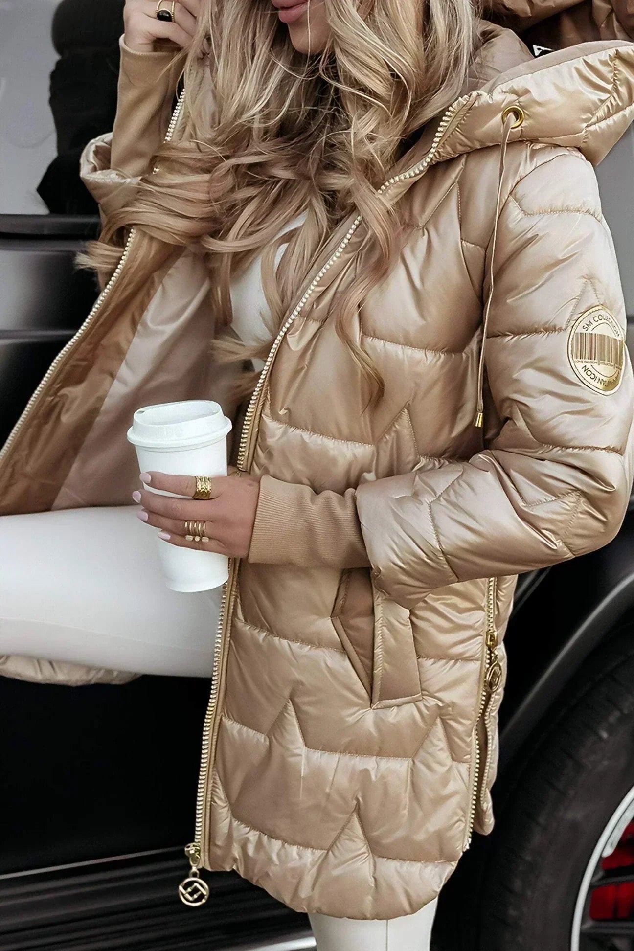 LORETTA - Ligera Chaqueta de Primavera Acolchada