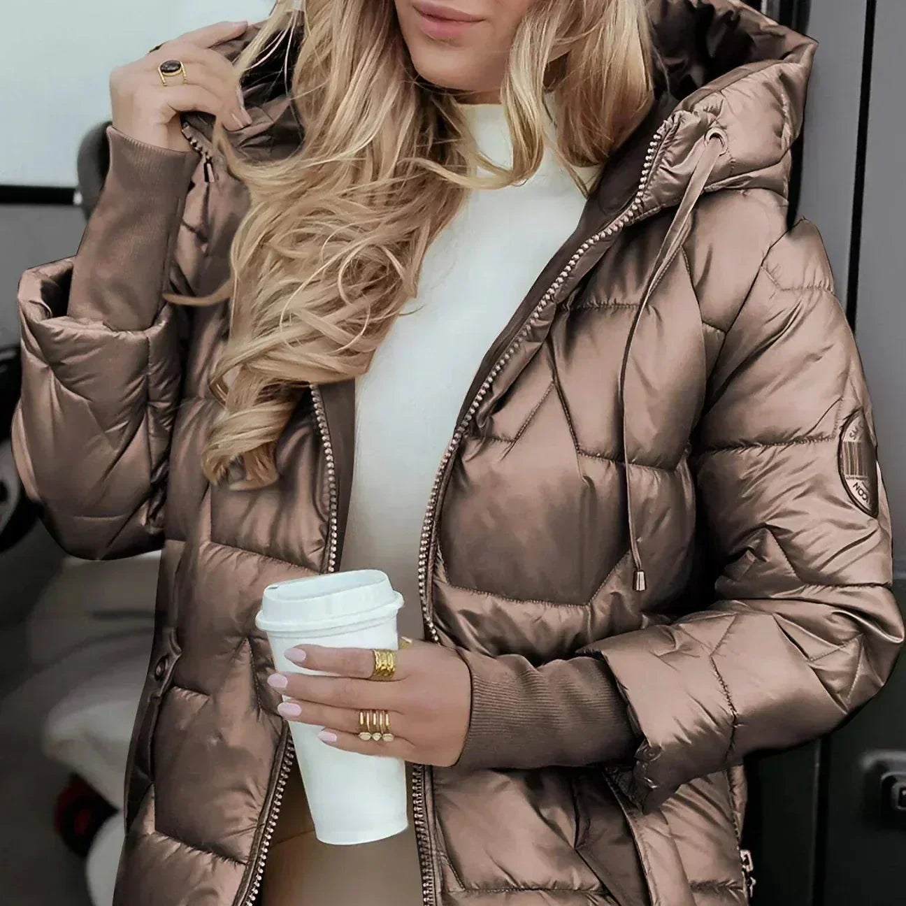 LORETTA - Ligera Chaqueta de Primavera Acolchada