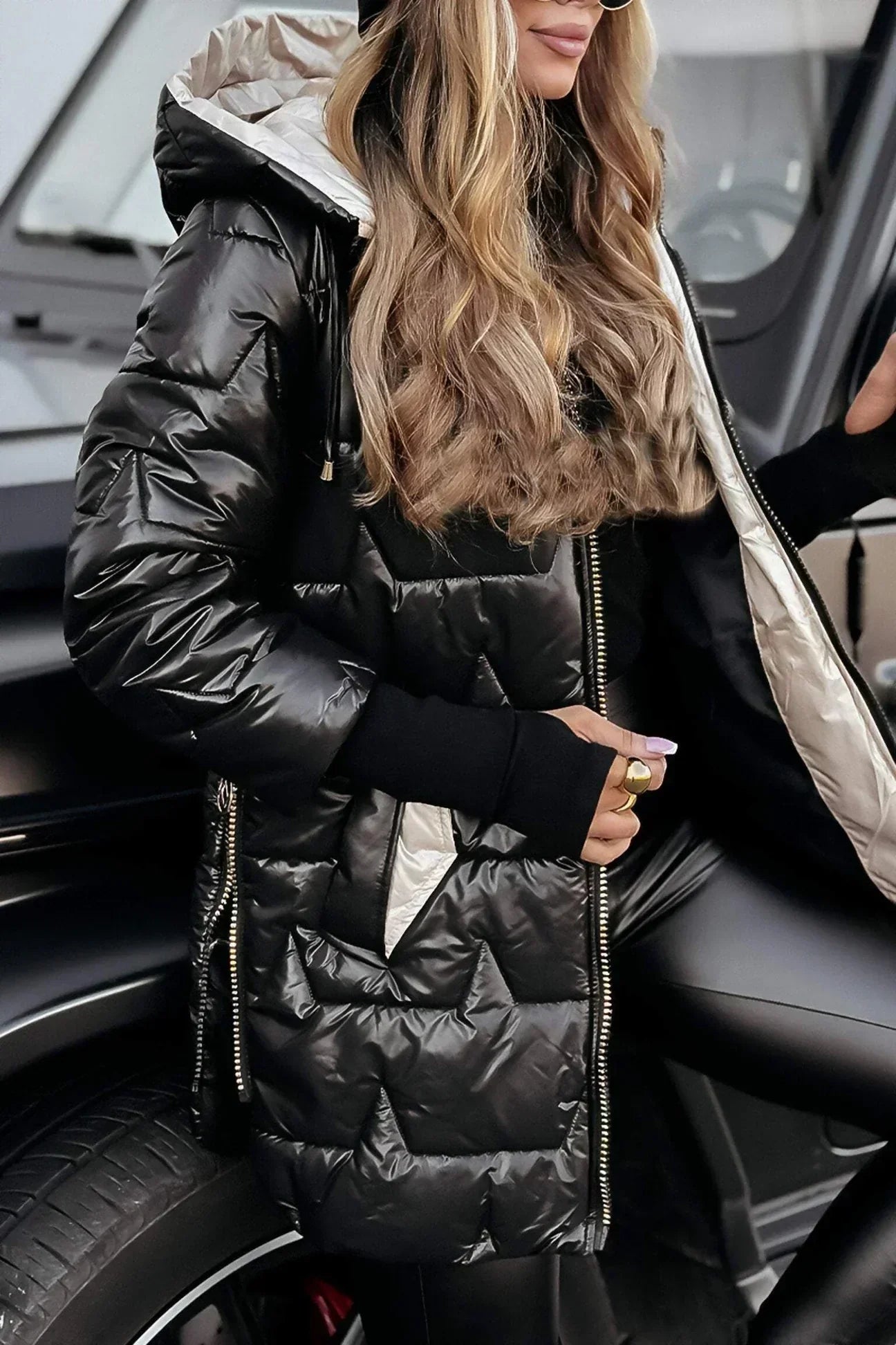 LORETTA - Ligera Chaqueta de Primavera Acolchada
