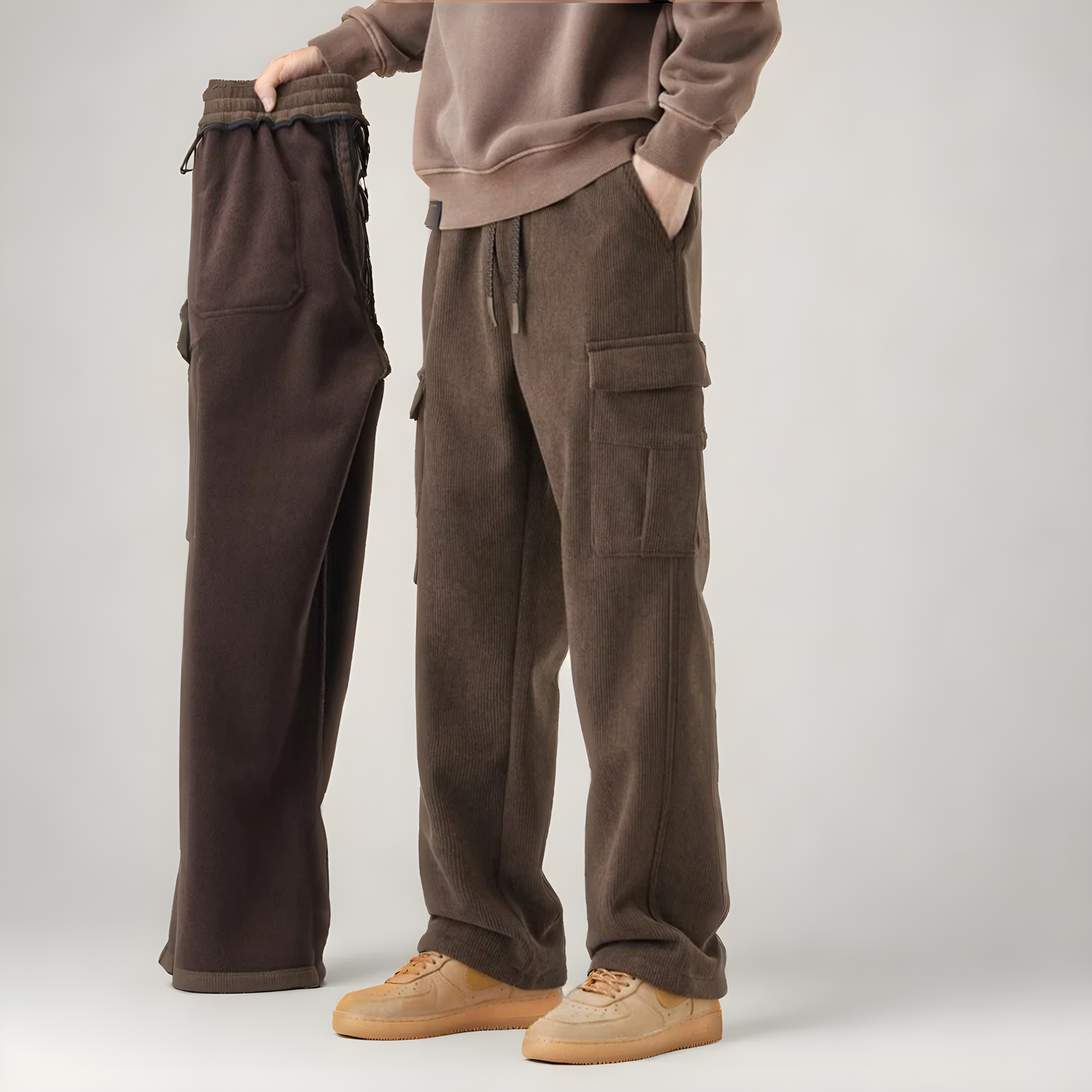 Pantalones de Sudadera Cargo Cómodos