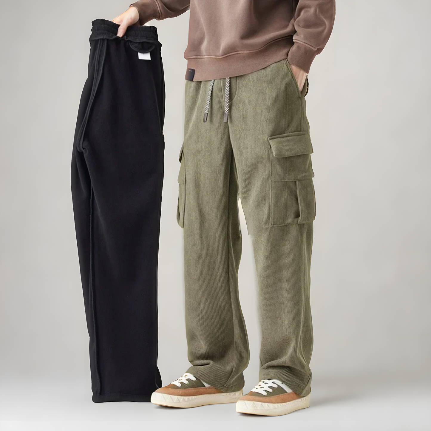 Pantalones de Sudadera Cargo Cómodos