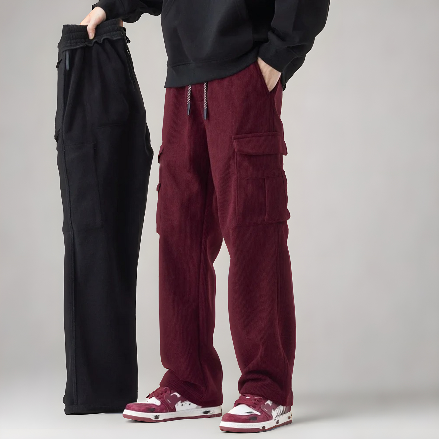 Pantalones de Sudadera Cargo Cómodos