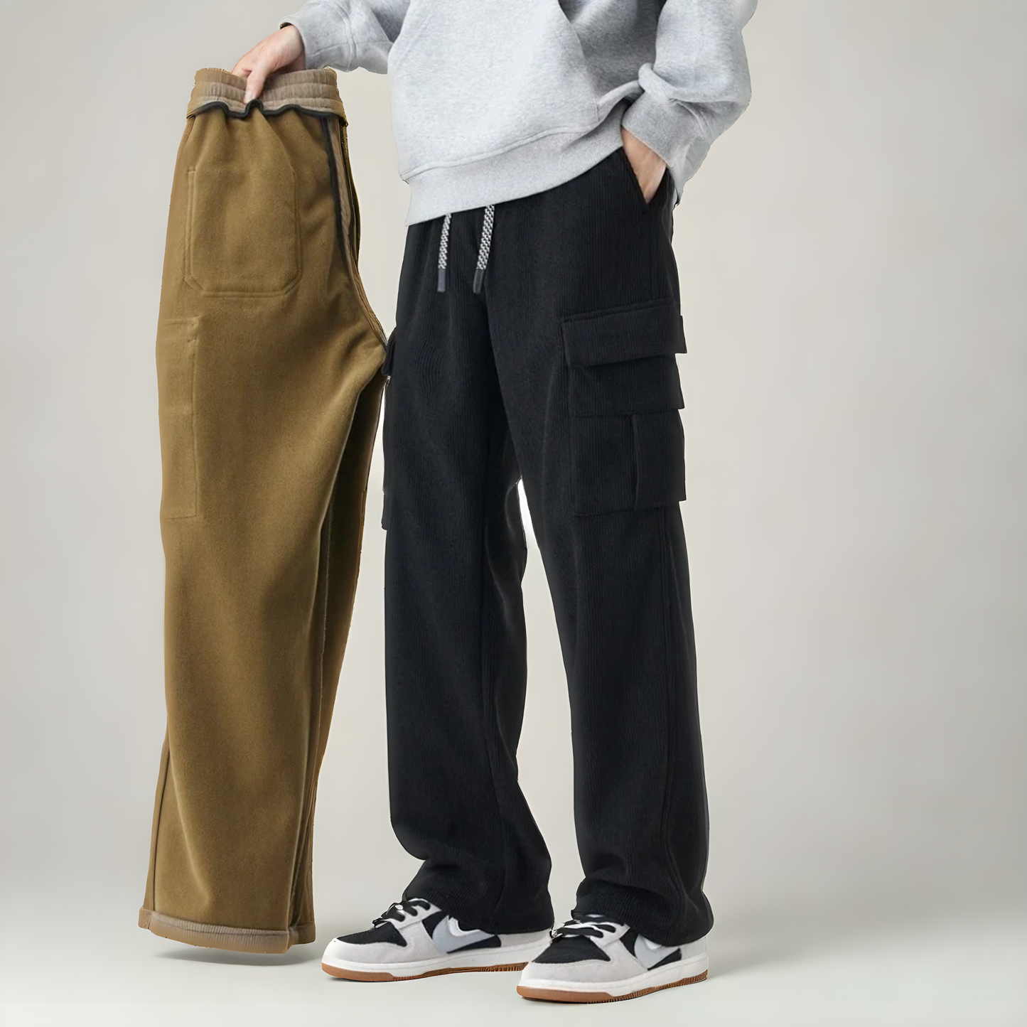 Pantalones de Sudadera Cargo Cómodos
