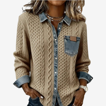 Cicchelli - Suave Chaqueta Tejida