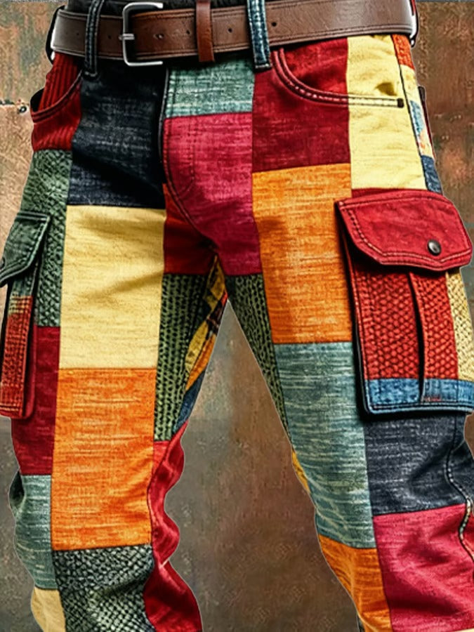 Elinea - Pantalones Cargo Masculinos Atemporales