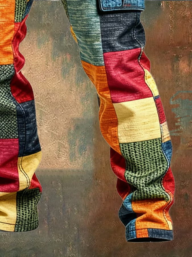 Elinea - Pantalones Cargo Masculinos Atemporales