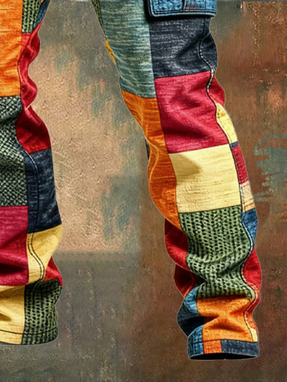 Elinea - Pantalones Cargo Masculinos Atemporales