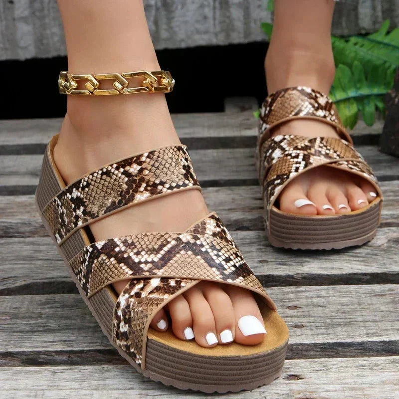 Jada — Sandalias de Cuero