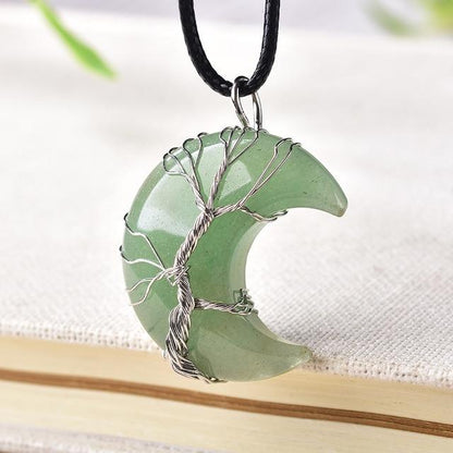 Collar de Cristal Creciente — Árbol de la Vida