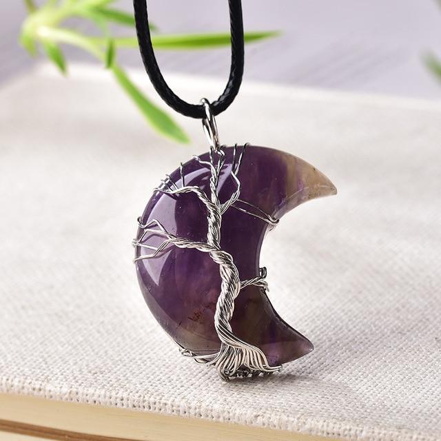 Collar de Cristal Creciente — Árbol de la Vida