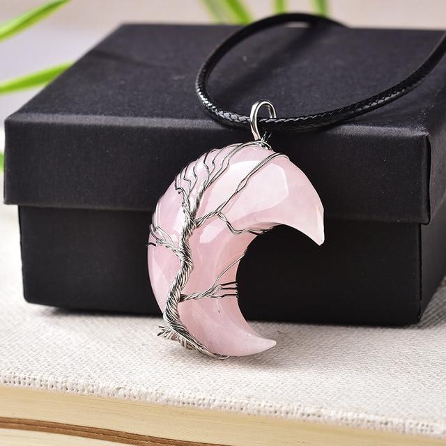 Collar de Cristal Creciente — Árbol de la Vida