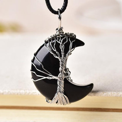 Collar de Cristal Creciente — Árbol de la Vida