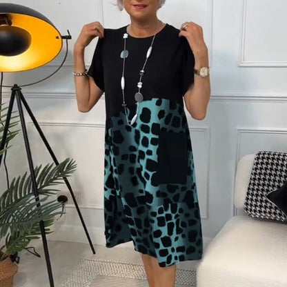 Irish — Vestido Midi Impreso para un Estilo Sin Esfuerzo