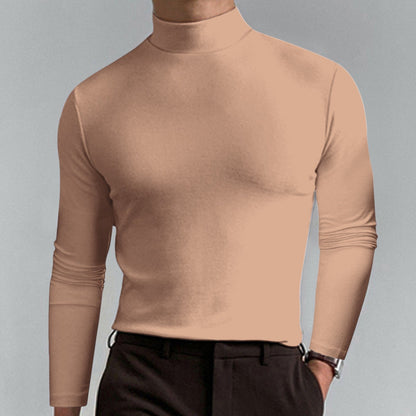 Camiseta de Cuello Alto para Hombre - Ligera y Cómoda Suéter