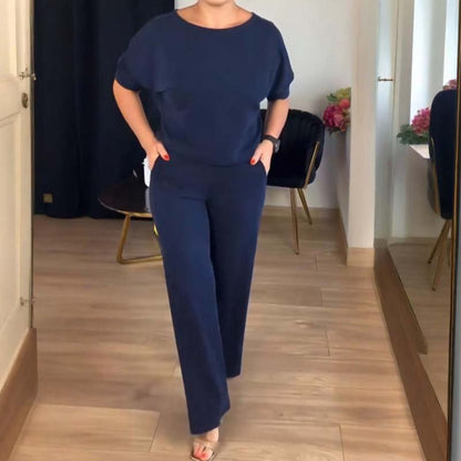 Conjunto Elegante de 3 Piezas - Cómodo Cárdigan Largo, Top y Pantalones