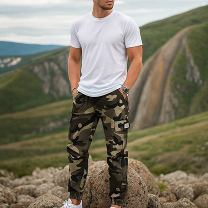 Pantalones de Camuflaje de Alta Calidad para Hombre - Duraderos Pantalones de Trabajo Camo Casual