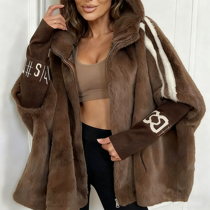 Abrigo Casual para Mujeres - Ultra Suave Forro Polar con Capucha y Cremallera