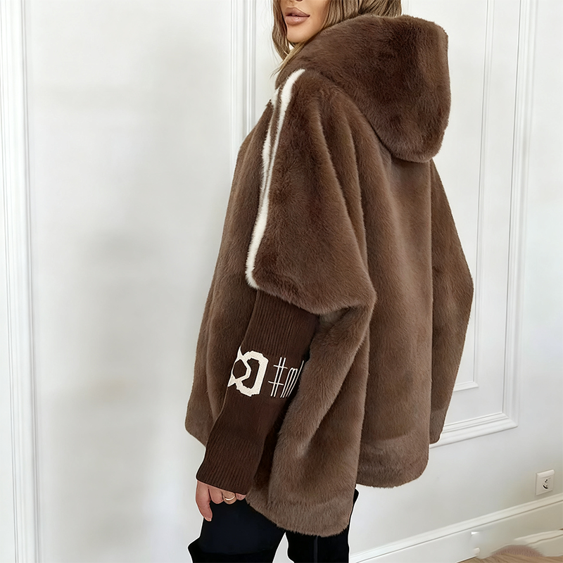 Abrigo Casual para Mujeres - Ultra Suave Forro Polar con Capucha y Cremallera
