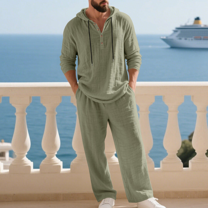 Rendell  —  Conjunto de Sudadera Holgada y Joggers
