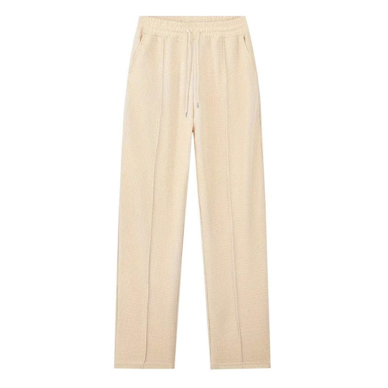 Conjunto de Sudadera y Pantalón Recto para Hombre - Cómodo Conjunto de Ocio