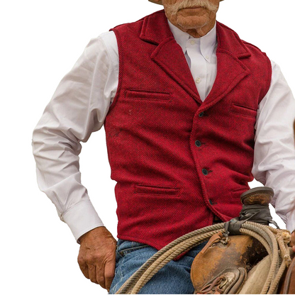Chaleco de Negocios Casual Slim Fit para Hombres - Elegante Ajuste