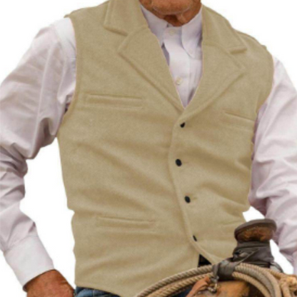 Chaleco de Negocios Casual Slim Fit para Hombres - Elegante Ajuste