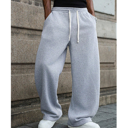 Rovenn — Pantalones Casual de Tiro Relajado para Hombre