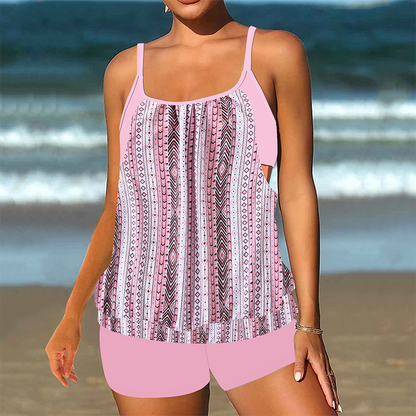 Aquène — Conjunto de Tankini de Dos Piezas y Shorts