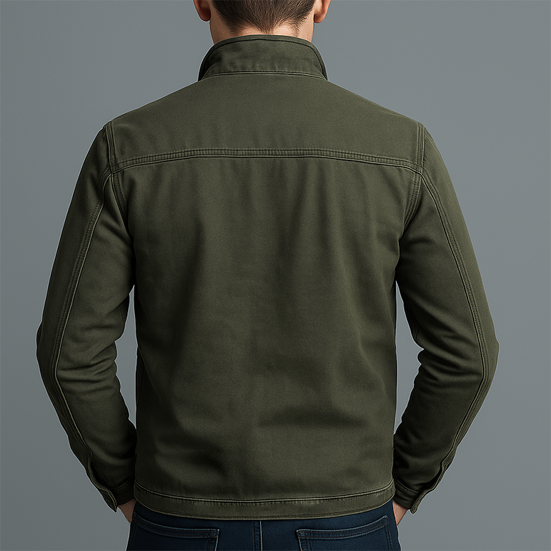 Chaqueta de Algodón Vintage Gertrud - Cómoda Chaqueta de Algodón