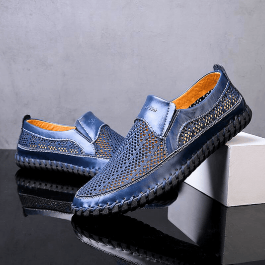 Bresano — Zapatos de Cuero para Hombre sin Cordones