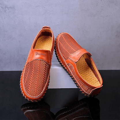 Bresano — Zapatos de Cuero para Hombre sin Cordones