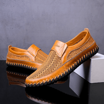 Bresano — Zapatos de Cuero para Hombre sin Cordones