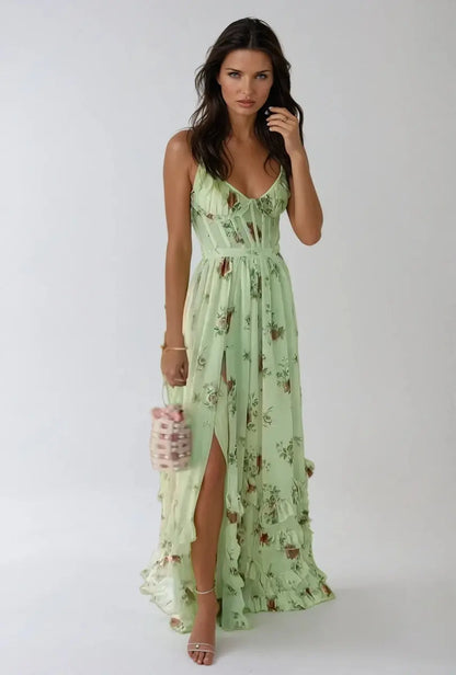 Violetta — Vestido Maxi Silueta Femenina